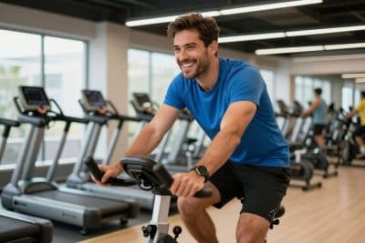 Como funciona o painel da bicicleta ergométrica Kikos